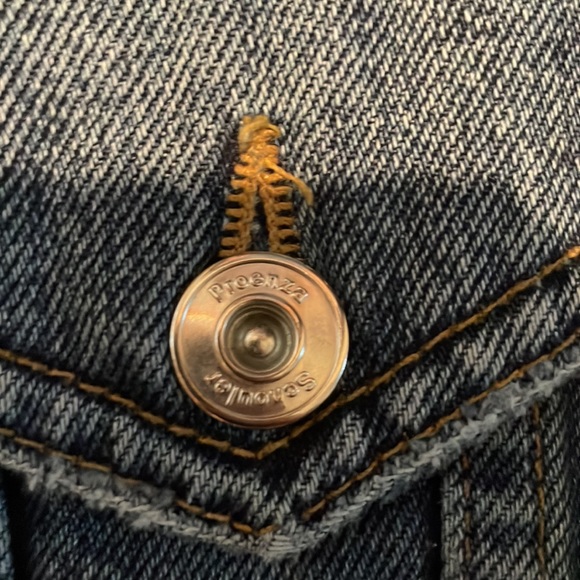 EUC Proenza Schouler Drawstring Tie Denim Dress - Picture 8 of 9